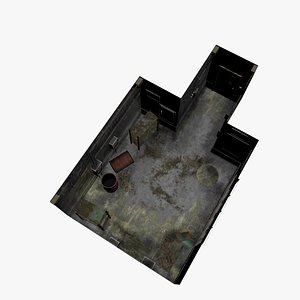 The old  Horror Room 4 3D model