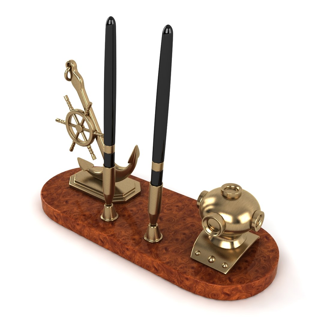 3d nautical desk set