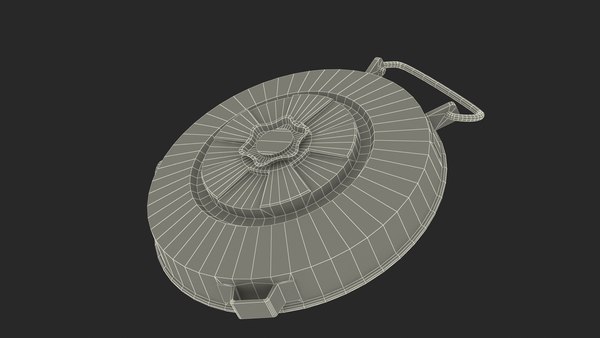 modelo 3d Mina terrestre antitanque Tellermine 42 - TurboSquid 2120429