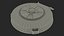 3D Tellermine 42 Anti-tank Landmine