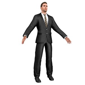 businessman man 3D