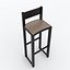 3d bar stool model