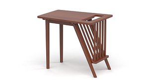 3D Modern Side End Table