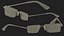 Rectangular Reading Glasses model