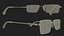 Rectangular Reading Glasses model