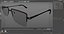 Rectangular Reading Glasses model