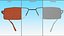 Rectangular Reading Glasses model