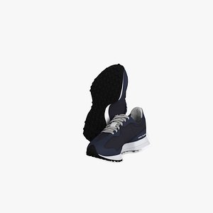 NewBlance 327 Natural Indigo Metallic Silver - 81 Sneaker
