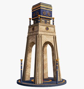 Ishtar Tower Arch 3D
