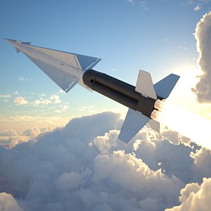 Surface-to-Air Missile Long-Range System White