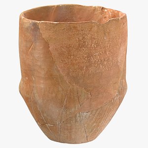 Ancient Pottery Mug 01 3D