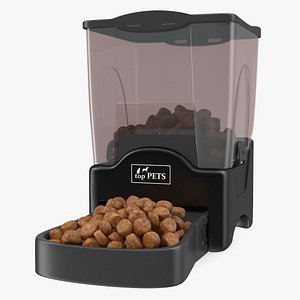 3D automatic pet feeder dry model
