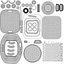 Apple Watch Series 9 Correa Milanesa Loop de Acero Inoxidable Grafito 3ds Max