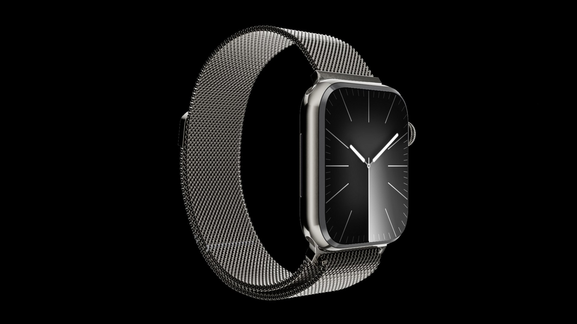 3D Apple Watch Series 9 Graphite Stainless Steel Milanese Loop 3ds Max https://p.turbosquid.com/ts-thumb/mf/QTP1VG/R0/5_4/png/1732170606/1920x1080/fit_q87/e3416c59c310c27b61790a616cd94992df564377/5_4.jpg