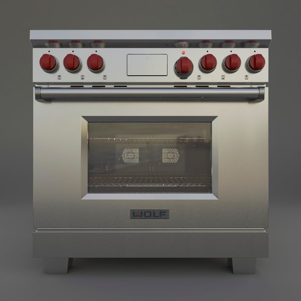 3D WOLF 60 Inch Range - TurboSquid 1734488