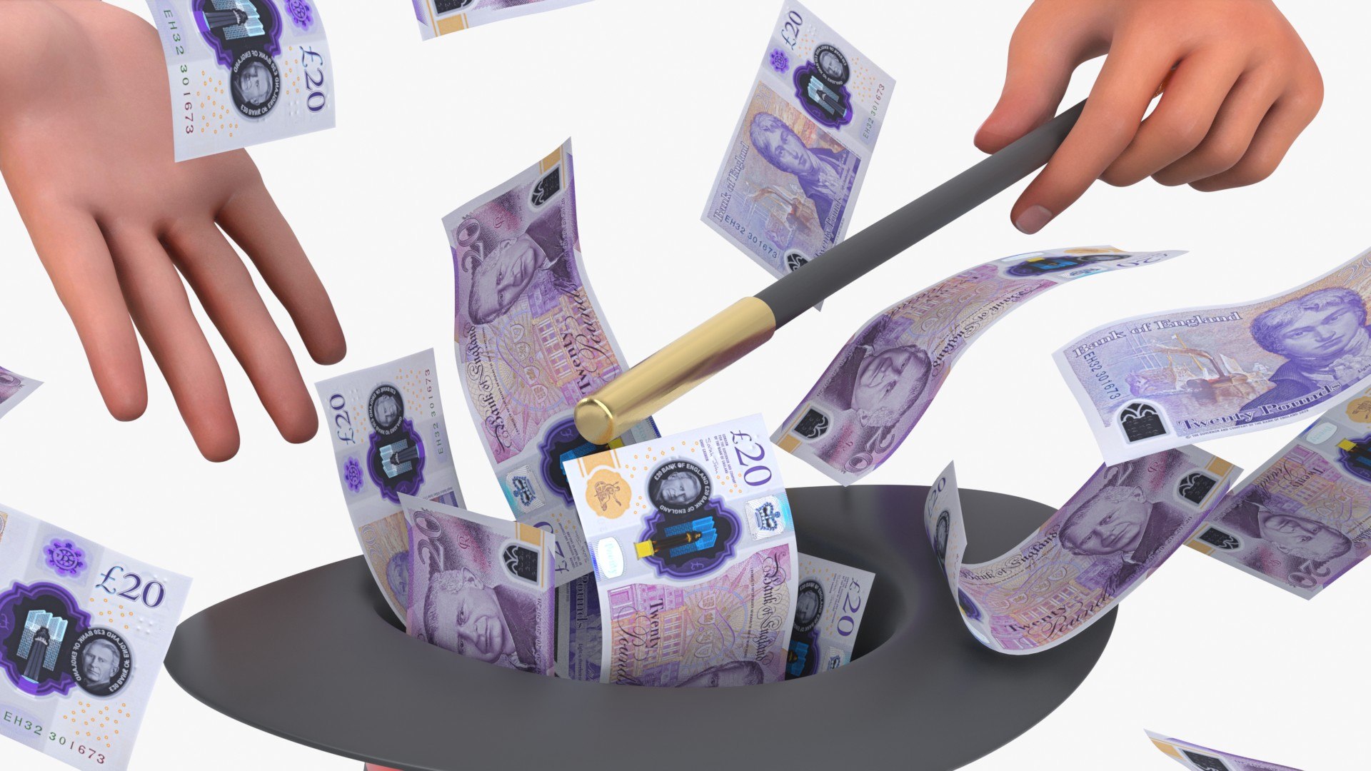 England 20 Pound Magic Hat Money 3D model https://p.turbosquid.com/ts-thumb/mf/VMogaJ/rJ/magic_hat_money_main_pr_f_0115/jpg/1774720448/1920x1080/fit_q87/7311074bfffa859c38c7b80bc69f76bb97fd851c/magic_hat_money_main_pr_f_0115.jpg