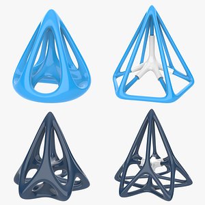 Math Sci-Fi Geometries Set 06 model