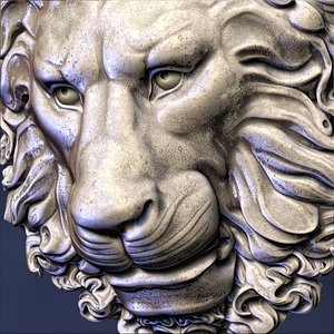 Lion Head Decoration