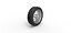 Front semi wheel for pickup Version 17 Scale 1 to 25