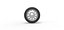Front semi wheel for pickup Version 17 Scale 1 to 25