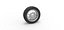 Front semi wheel for pickup Version 17 Scale 1 to 25