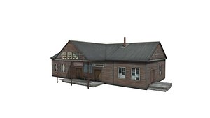 Village Shop 3D model