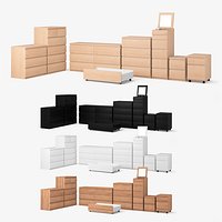 Ikea Malm Drawer Set