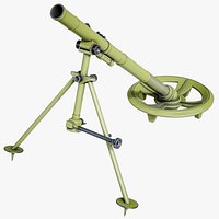 Mortar 81mm PBR