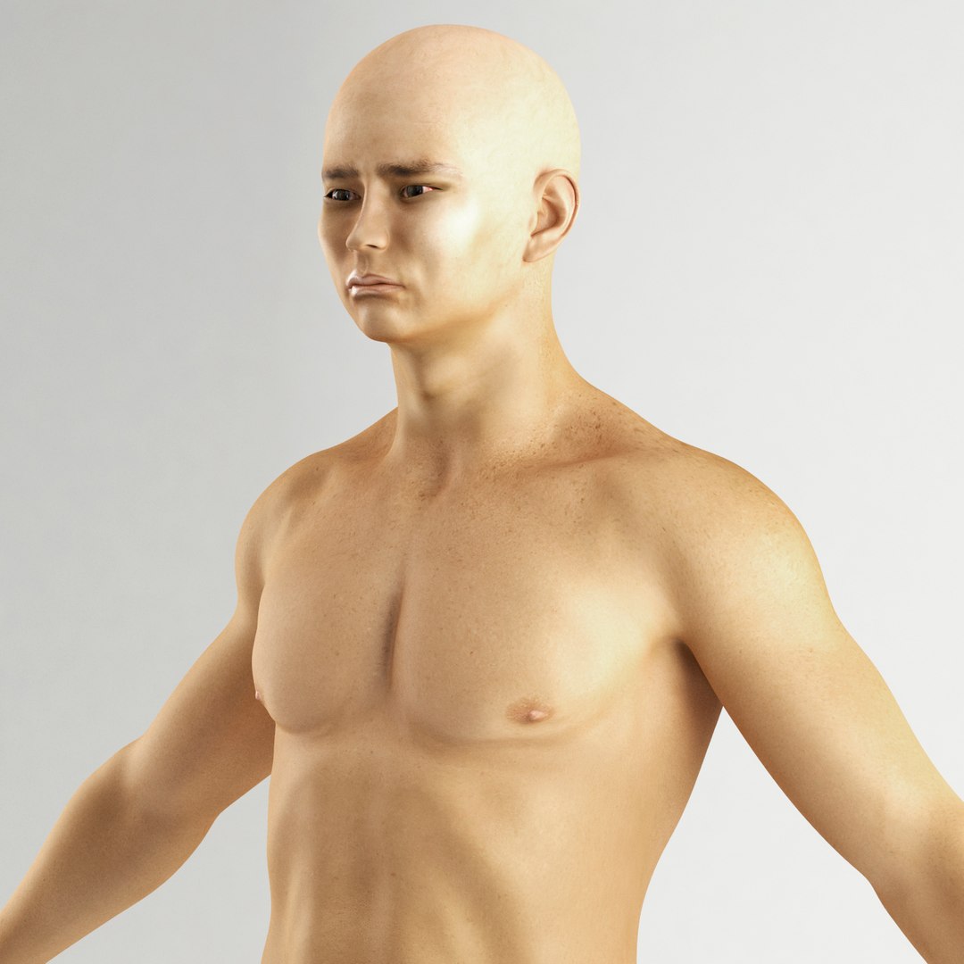 3D rigged asian man model - TurboSquid 1440249