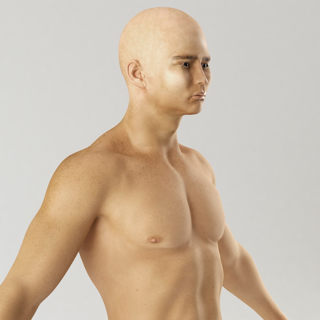 3D Rigged Asian Man Model - TurboSquid 1440249