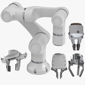 Robotic Arm 4b with Set of Grippers