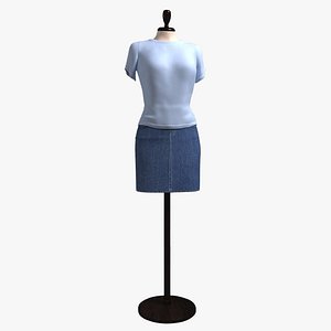 dummy showroom - 3d model