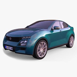 Free 3D car blender eevee brandless model - TurboSquid 1398140