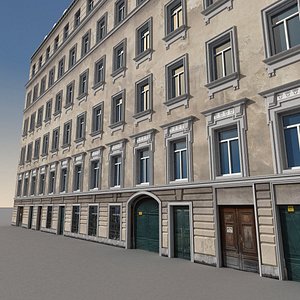 3d european building europe
