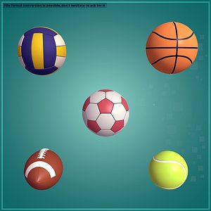 Balls Pack 3D model