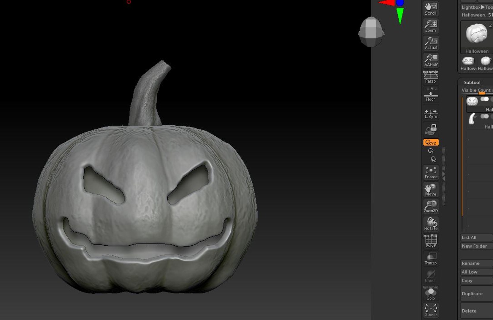 3D Model Halloween V1 - TurboSquid 1629982