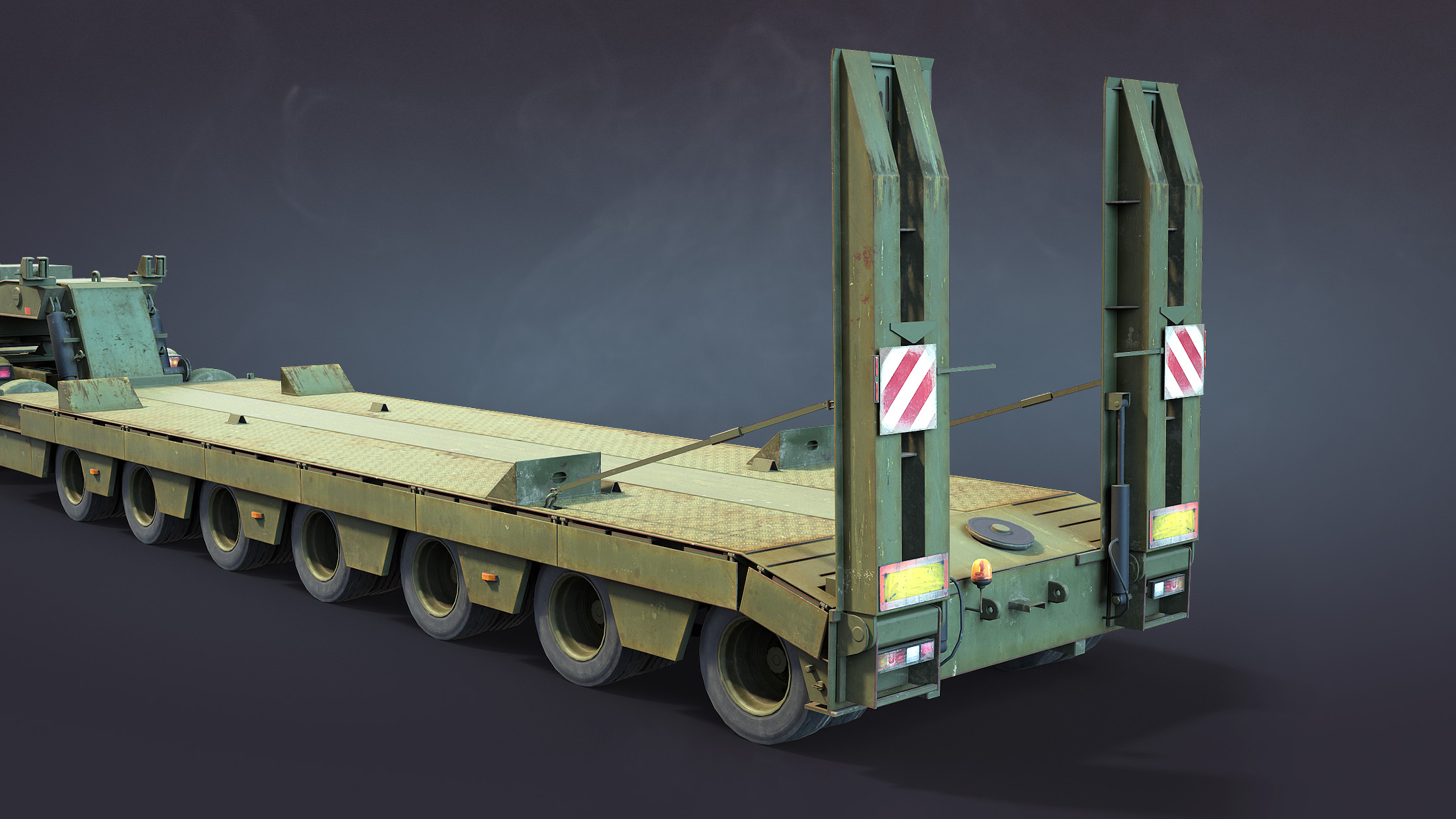 Lowpoly daf tropco transporter model TurboSquid 1304857