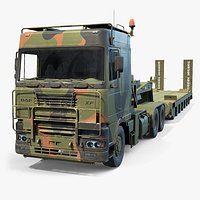 DAF Tropco 650KN Tank Transporter