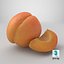 Ripe Apricot with Cut Wedge
