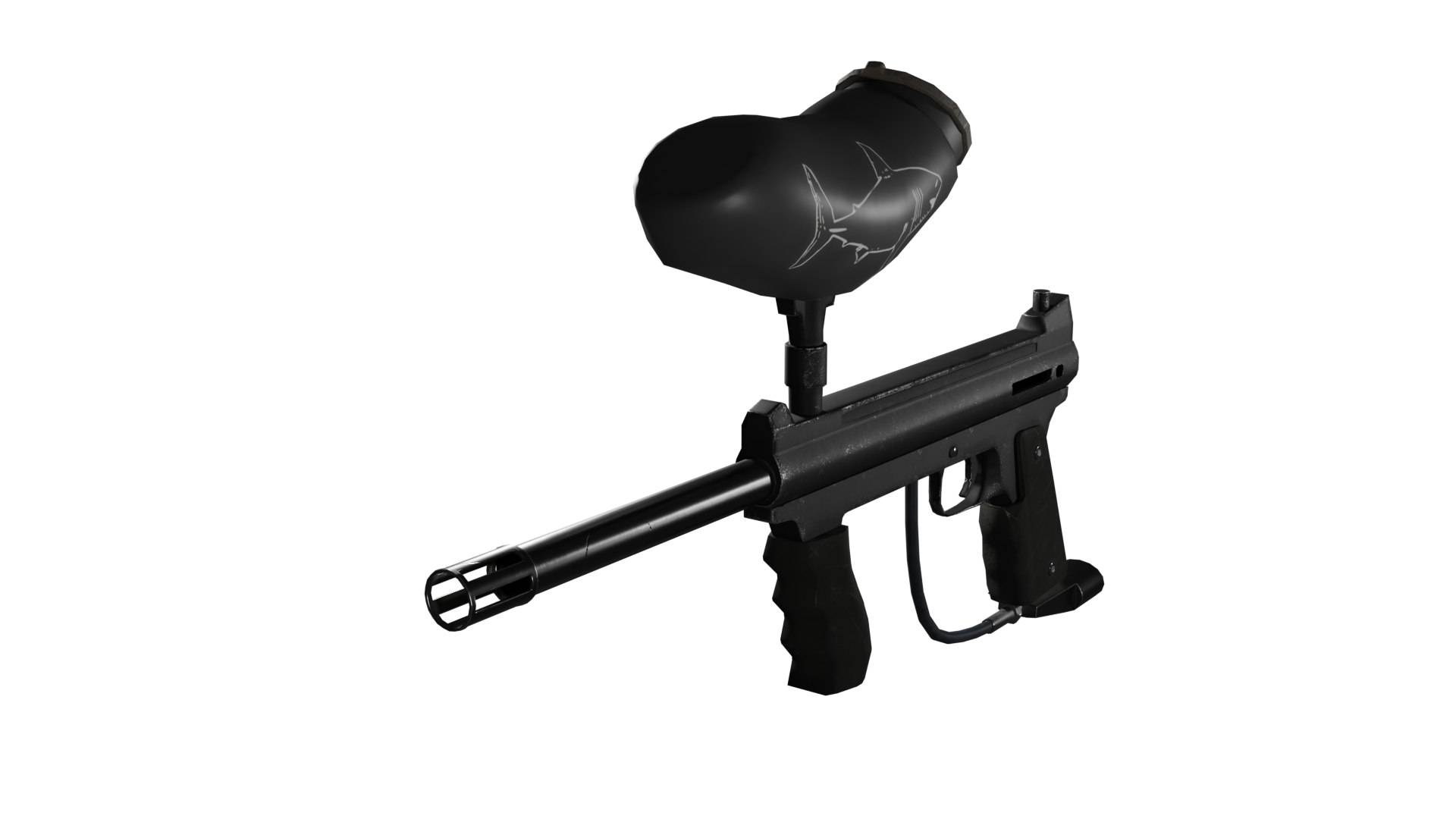 3D Paintball Marker TurboSquid 2057735