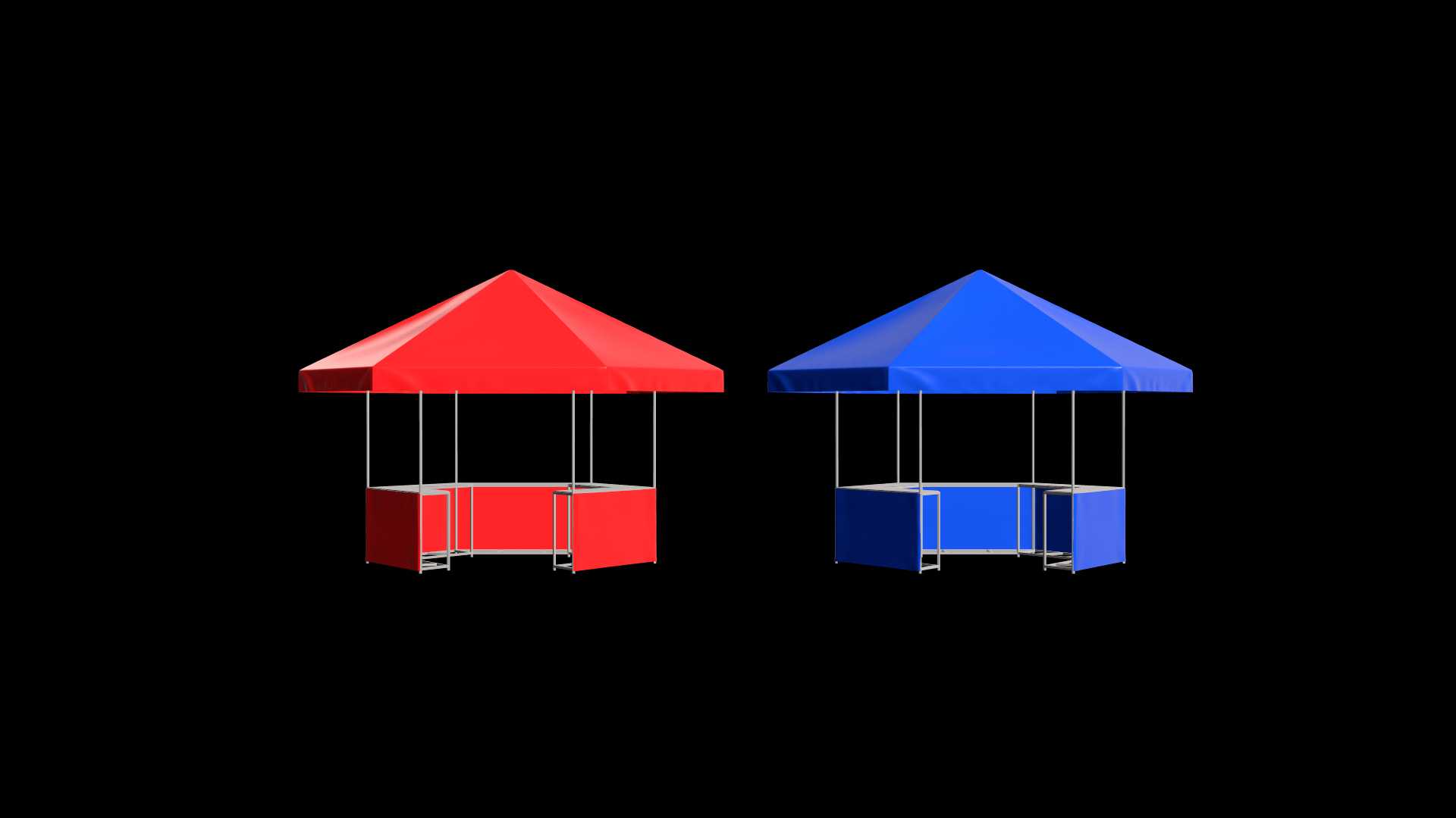 3D model Modular Market Stall Canopy Pack https://p.turbosquid.com/ts-thumb/mg/6J5FpN/L1/tents/jpg/1781624215/1920x1080/turn_fit_q99/ca5d47b53ed4e9082363d320b22d59cd4329d45d/tents-1.jpg
