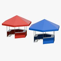 Modular Market Stall Canopy Pack