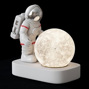 Astronaut lamp model