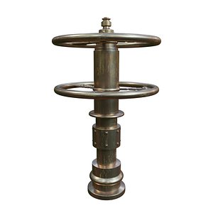 3D valve controls fluid model
