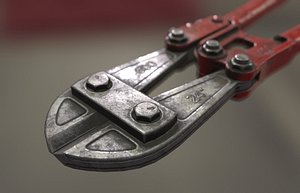 Bolt cutter lowpoly