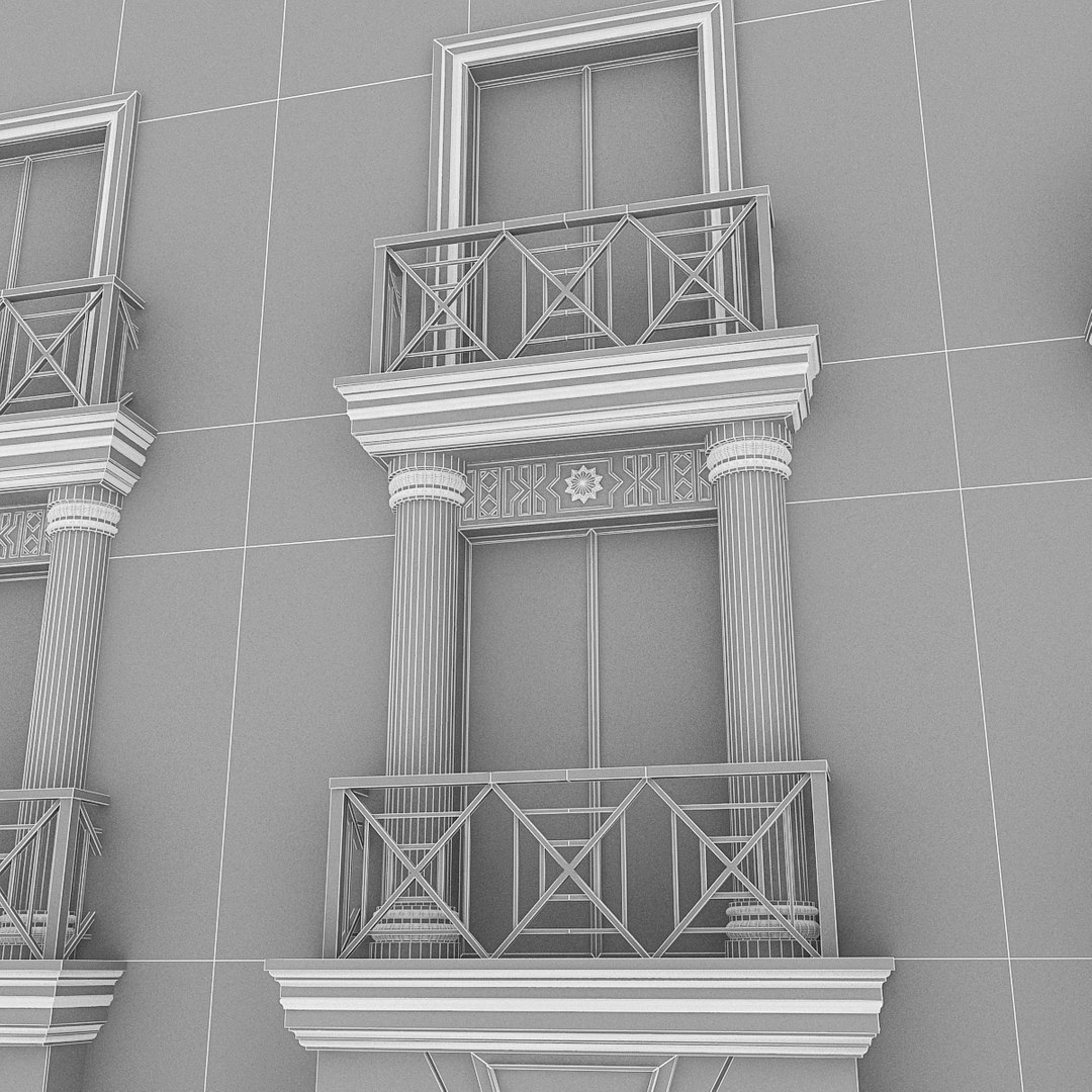 3D Window Frame Model - TurboSquid 1446263
