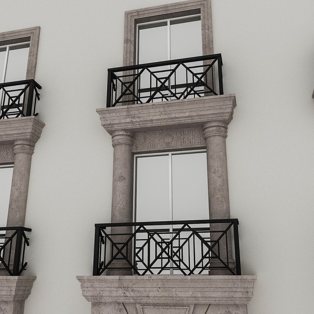 3D Window Frame Model - TurboSquid 1446263
