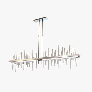 hubbardton forge Cityscape Large Vintage Platinum LED Pendant