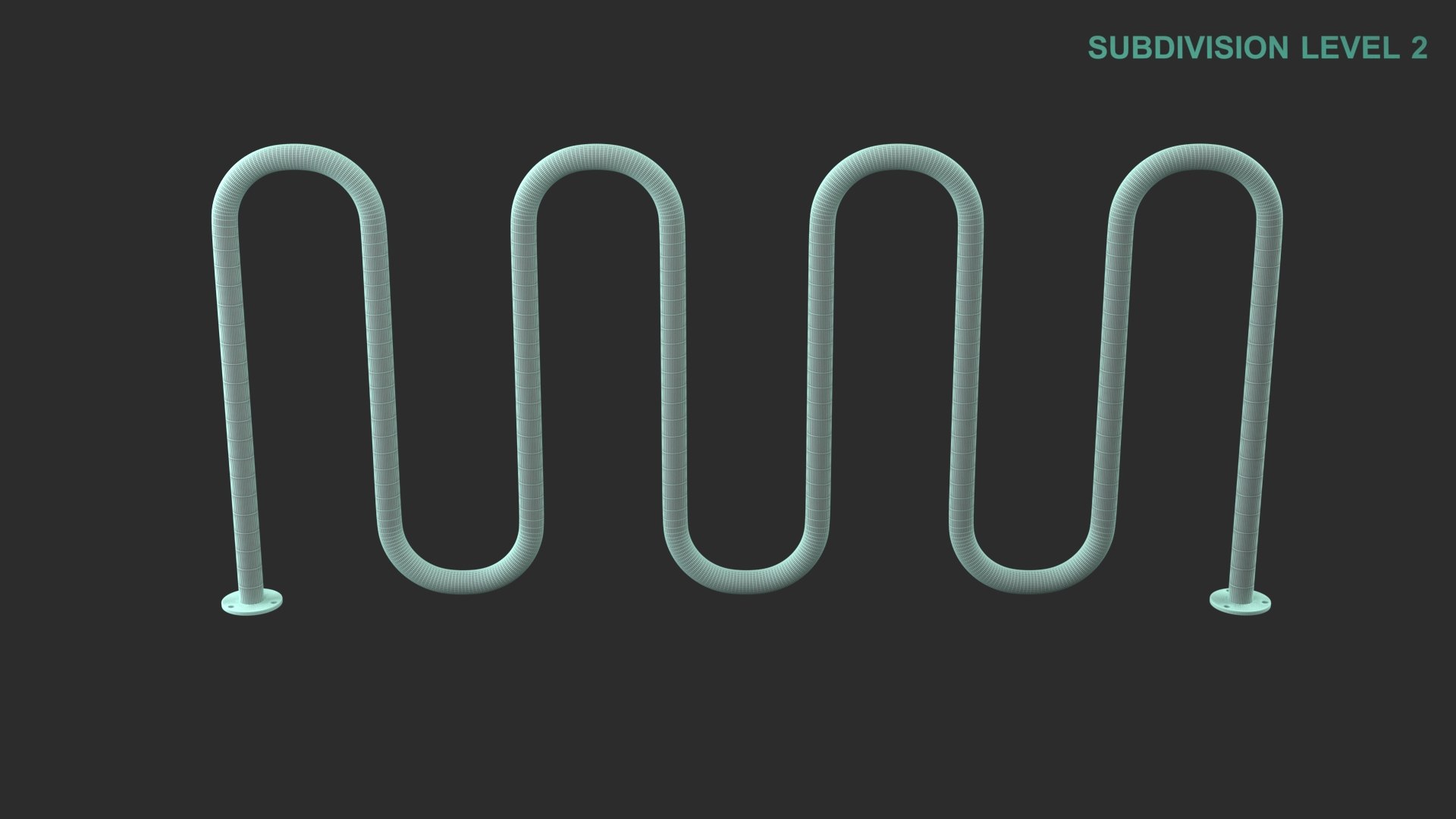 3D Bicycle Rack https://p.turbosquid.com/ts-thumb/mg/IAb6ho/HV/wireframe0002/jpg/1658914423/1920x1080/fit_q87/3fd2fe75eca48182b18d7e084fa541cd458bc4f8/wireframe0002.jpg