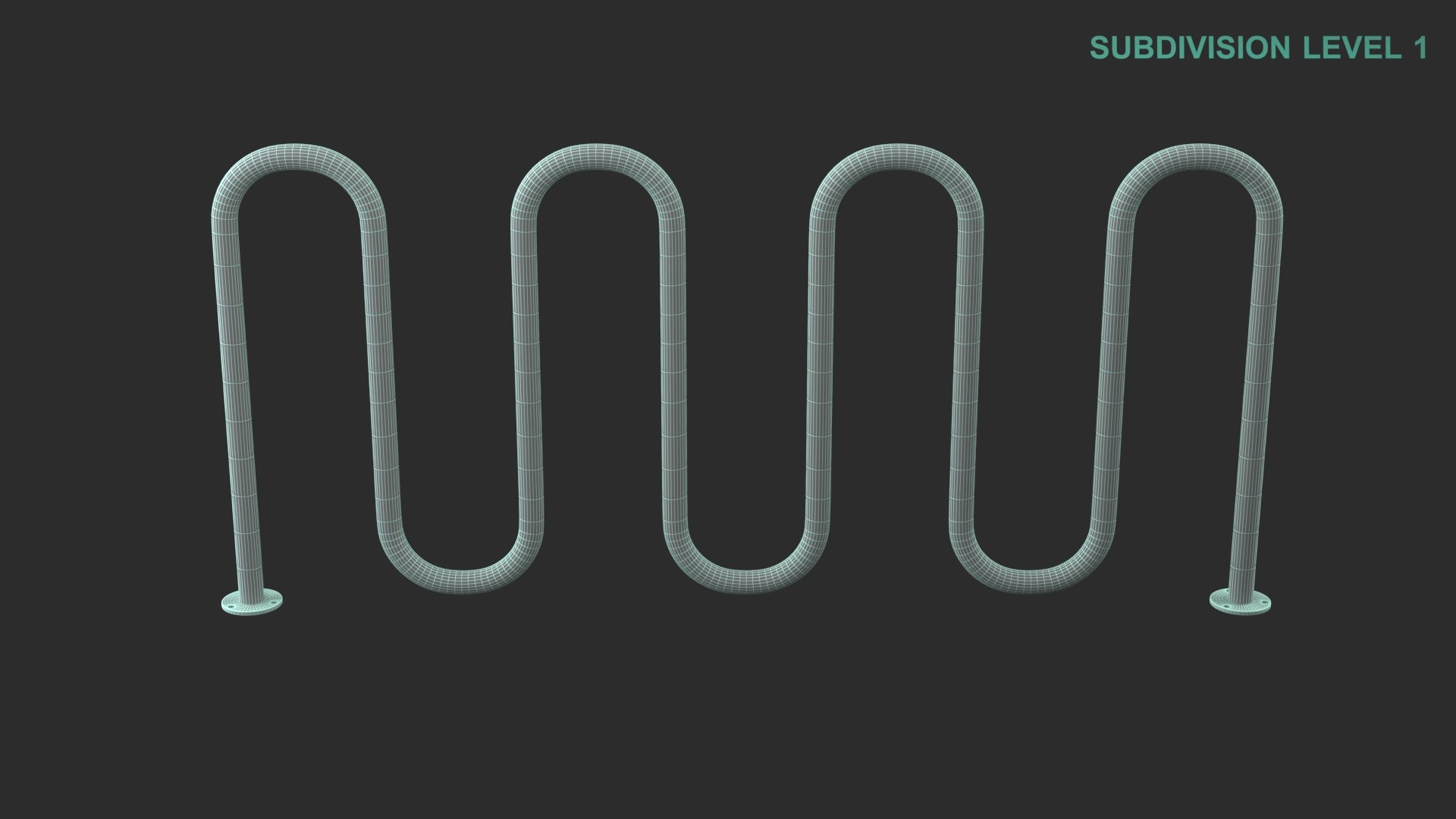 3D Bicycle Rack https://p.turbosquid.com/ts-thumb/mg/IAb6ho/Hg/wireframe0005/jpg/1658914424/1920x1080/fit_q87/961a9a95e094eac5f8abfbd2f64c4b03e244aaed/wireframe0005.jpg